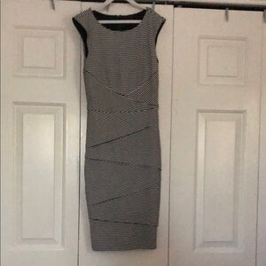 White House Black Market striped Sheath Dress